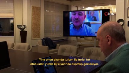 Cumhurbaşkanı Erdoğan: “Adımlarımızı eşgüdüm içerisinde atmayı sürdürüyoruz”