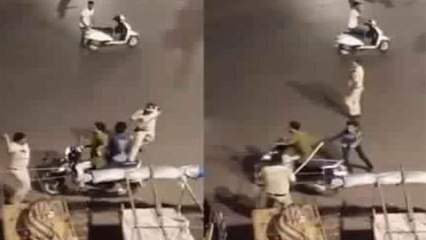 ockdown के बीच घूमने निकले 2 Friends, पुलिस ने की धुनाई Viral हुआ Video ।  Boldsky