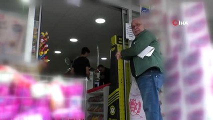Müşteri kısıtlamasına, dezenfektan ve eldivenli önlem