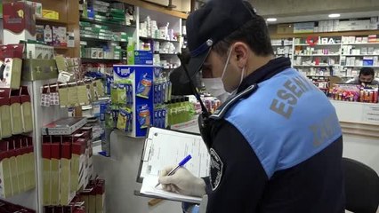 Esenyurt'ta eczanelerin fiyat oyununu zabıta böyle bozdu
