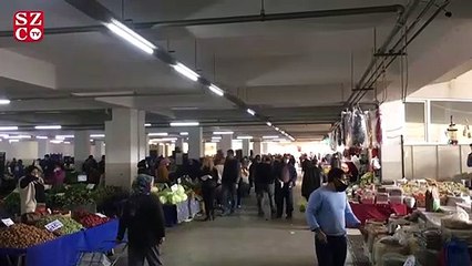 Markette yasak, pazarda serbest