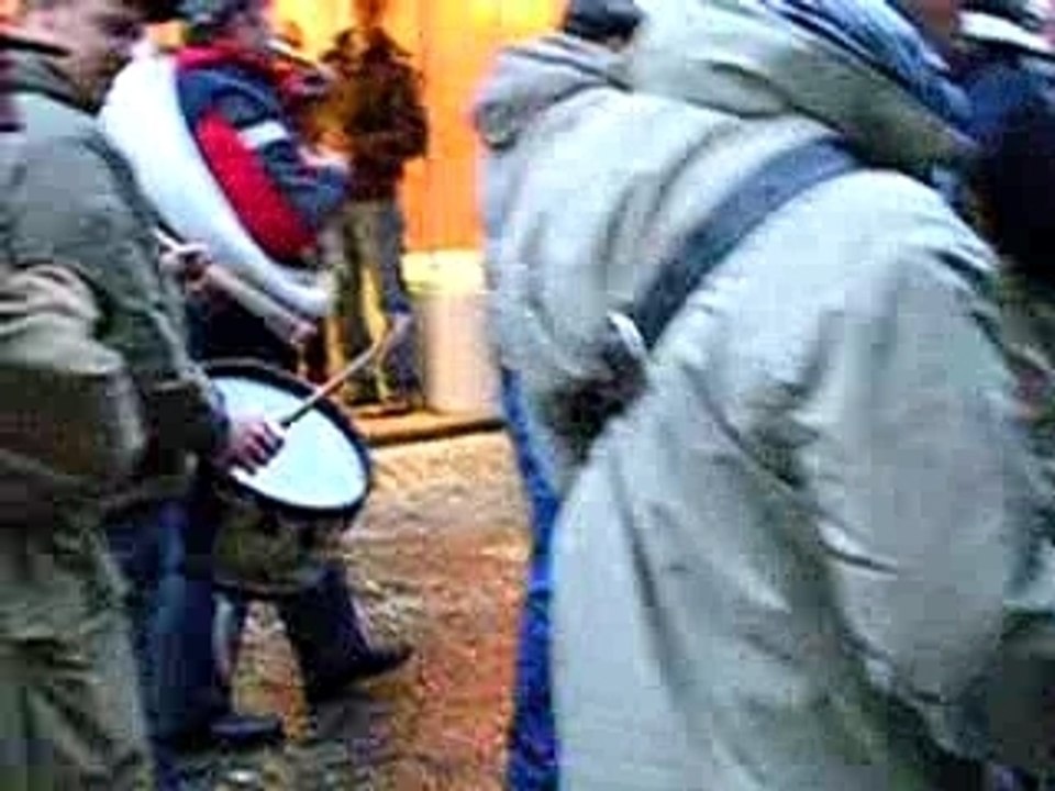 Binche Lundi Gras Carnaval 2008 Les tambours