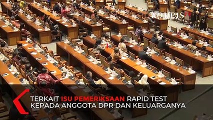 Tolak Rapid Test untuk Anggota DPR, Jokowi : Utamakan Tenaga Medis