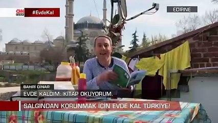 Bahri Dinar: #EvdeKal'dım kitap okuyorum