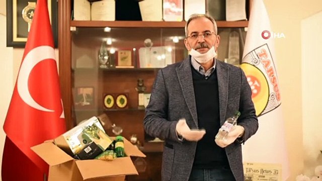 Tarsus Belediyesinden 65 yaş üstü vatandaşlara 30 bin gıda kolisi