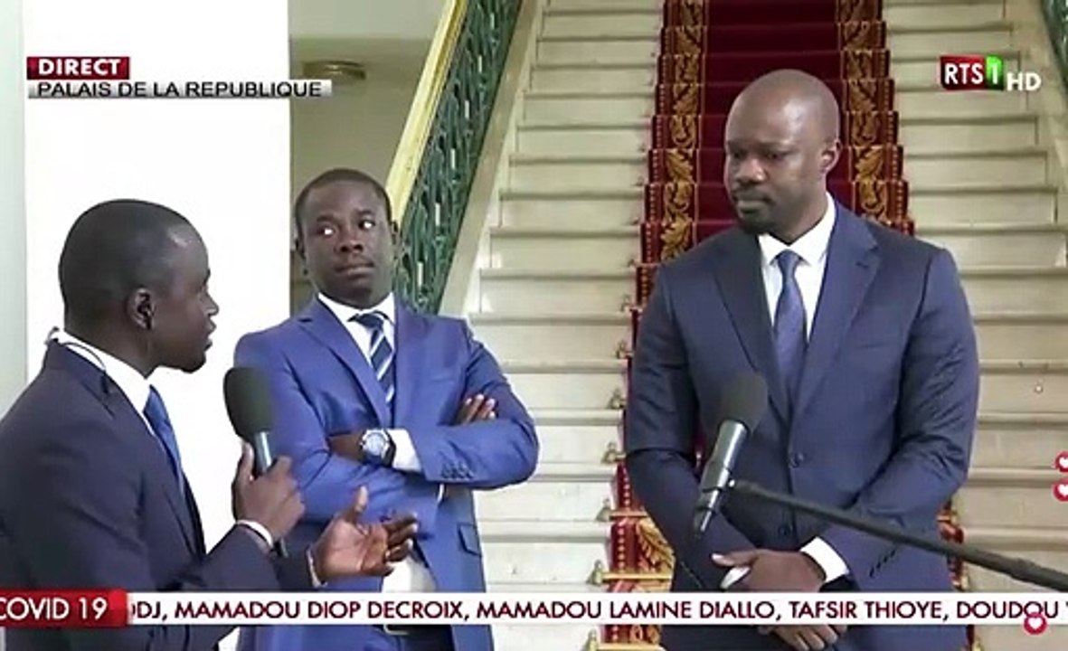 Ousmane Sonko au Paials