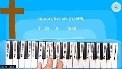 NOT PIANIKA LAGU KU ADA [JCLF] | LAGU ROHANI