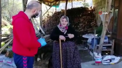 Validen çamaşır makinesi isteyen yaşlı kadının talebi yerine getirildi