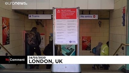 London on lockdown in bid to stop spread of new coronavirus