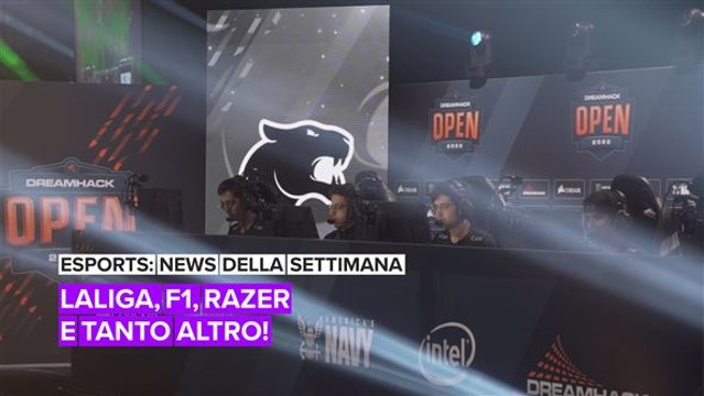 Esports news: LaLiga, Formula 1 e tanto altro!