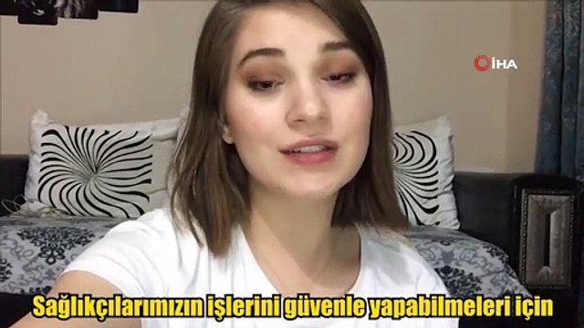 Üniversite öğrencilerinden işitme engelliler için videolu ‘Evde Kal’ mesajı