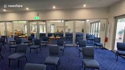 How social distancing rules changed this funeral in Australia