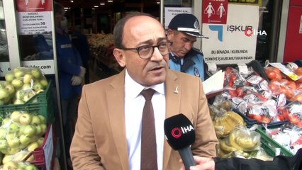 Ankara Zabıtası korona virüs tedbirleri çerçevesinde marketleri denetledi
