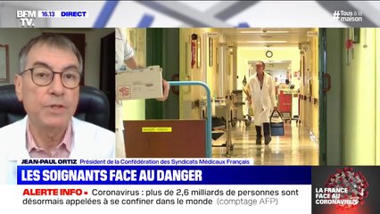 "Certains hôpitaux privés sont prêts mais ne sont pas sollicités" d'après Jean-Paul Ortiz