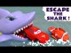 Hot Wheels Shark Escape Racing Challenge with Marvel Avengers Superheroes and Disney Cars McQueen with Funlings in this Family Friendly Full Episode English Toy Story for Kids from a Family Channel