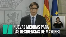 Salvador Illa anuncia nuevas medidas de intervención en las residencias