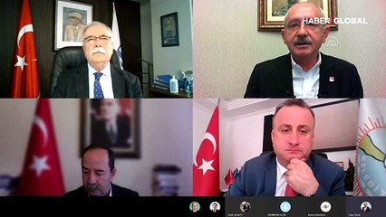 Kılıçdaroğlu'dan video konferansla '65 yaş ve üstüne hassasiyet' talimatı