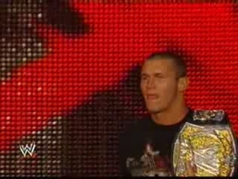 John cena vs mark henry a raw 11 02 2008
