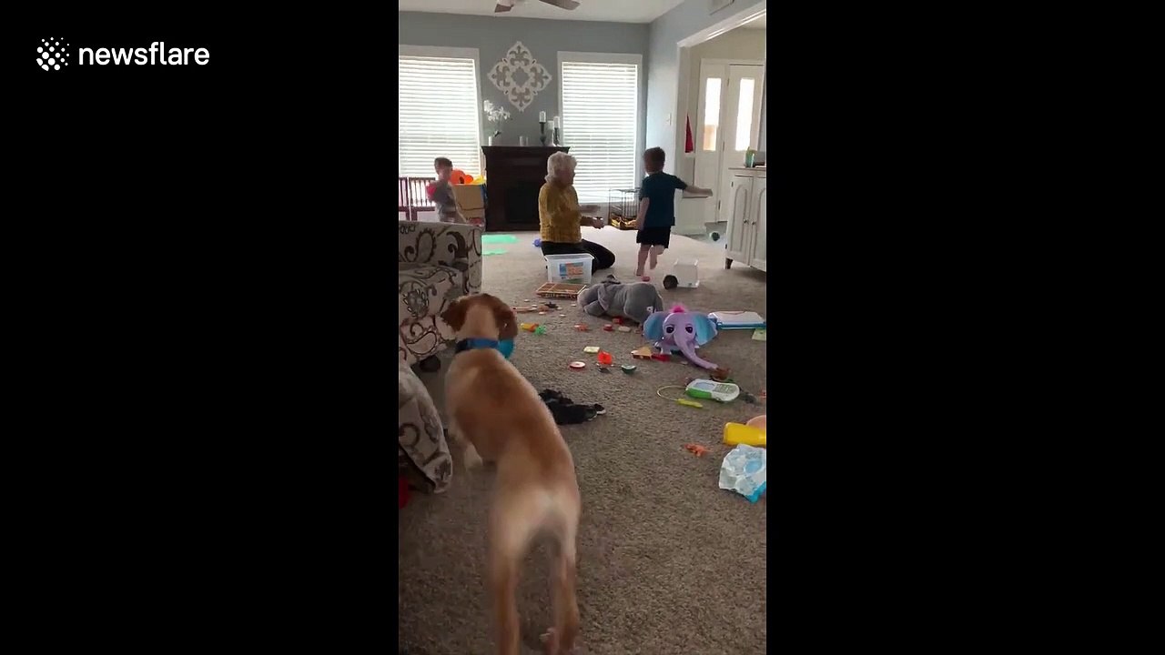 This is what happens when you're quarantined with toddlers!