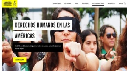 Amnistía Internacional pide a América priorizar DD.HH. en combate de COVID-19