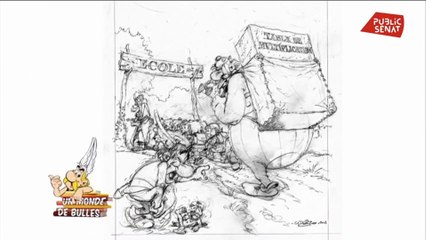 Albert Uderzo : "Nous sommes de miniaturistes" - Extrait de l'émission Un monde de bulles (2011)