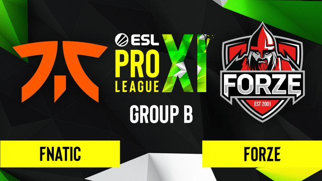 CSGO - Fnatic vs. forZe [Dust2] Map 3 - ESL Pro League Season 11 - Group B