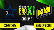 CSGO - Natus Vincere vs. Complexity Gaming [Dust2] Map 2 - ESL Pro League Season 11 - Group B