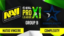 CSGO - Natus Vincere vs. Complexity Gaming [Inferno] Map 1 - ESL Pro League Season 11 - Group B