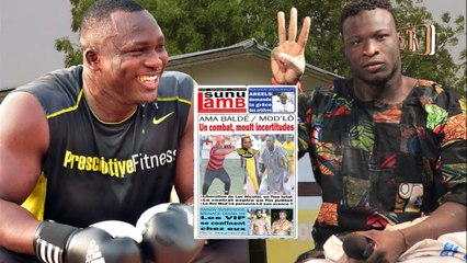Ama Baldé vs Modou Lô un combat, moult incertitudes... revue de presse Lutte TV du mardi 24 mars