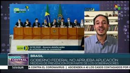 Bolsonaro no permite a gobernadores cerrar aeropuertos por COVID-19