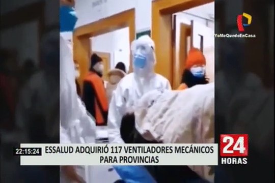 EsSalud adquirió 117 ventiladores mecánicos para provincias