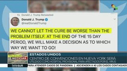 EEUU ya es el cuarto país del mundo con más muertos por COVID-19