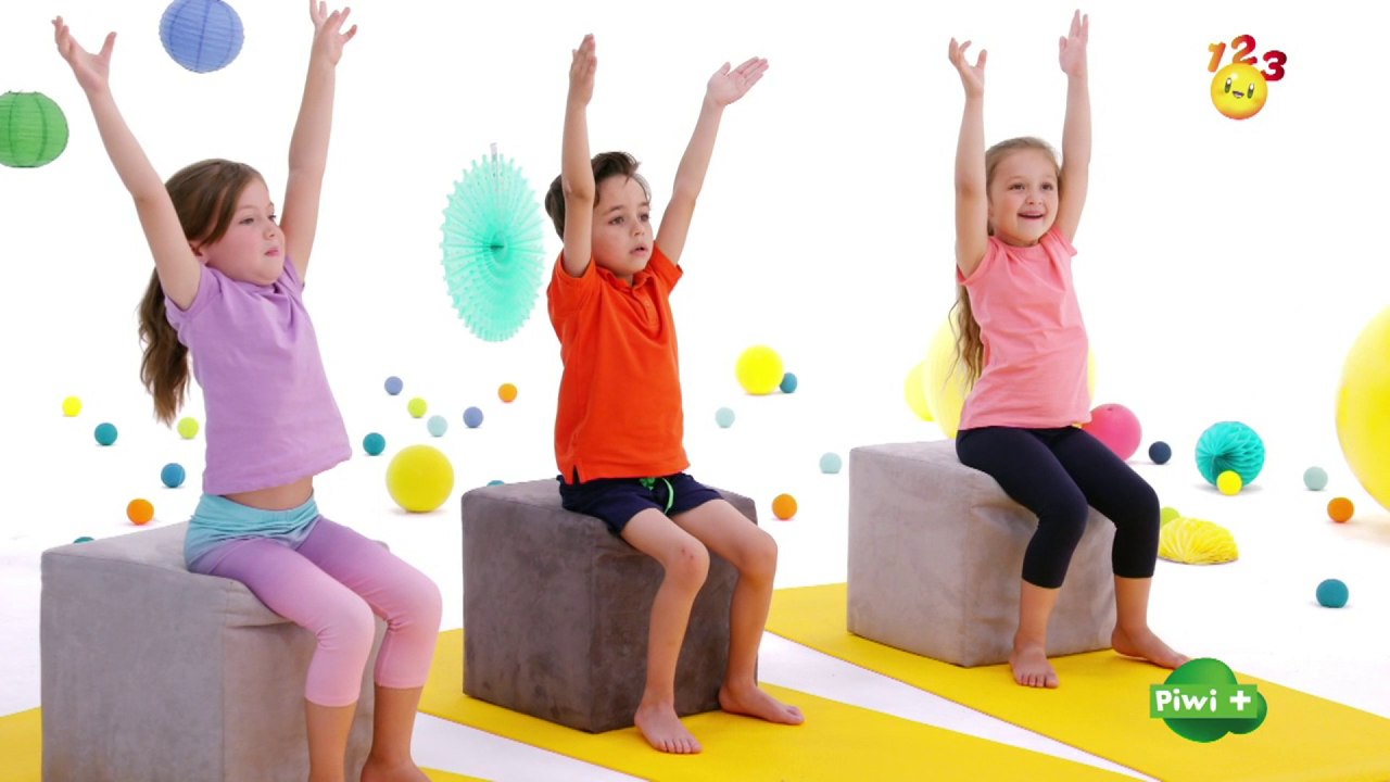 La coordination - Mouvement de yoga pour enfants avec123 piwi