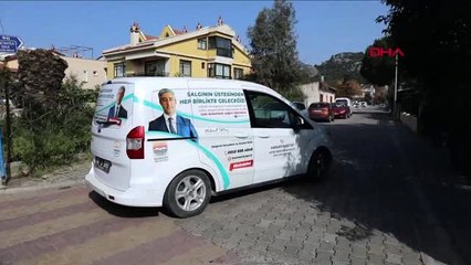 MUĞLA Marmaris'te 65 yaşındaki evsiz adam tesise yerleştirildi
