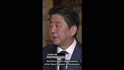 Japan PM confirms Olympics postponement