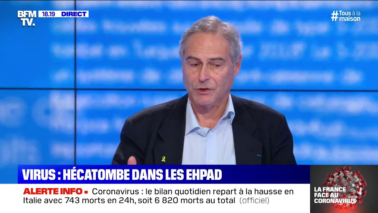 Eric Fregona (association des directeurs au service des personnes âgées): "Les masques pour le personnel sont en cours d'acheminement"
