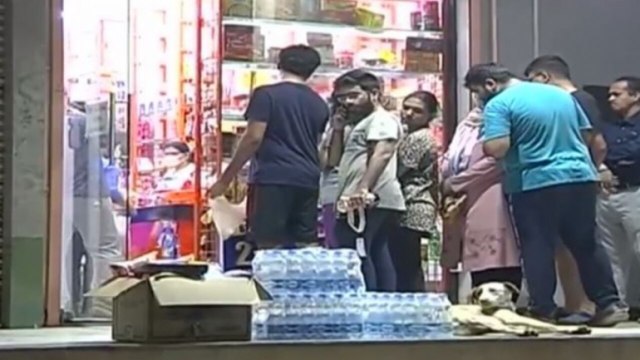 Watch: People resort to panic buying as PM Modi announces 21-day lockdown