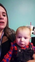Son bébé se met à pleurer dès qu'elle chante... trop d'émotion