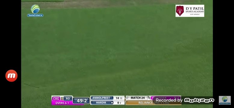 Hardik Pandya 105 runs on 38 balls In DY Patil Cup T20 2020