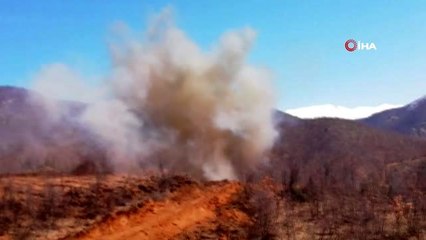 Bitlis'te köy yoluna tuzaklanmış 60 kilogram EYP ele geçirildi