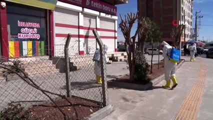 Diyarbakır'da dezenfekte çalışmaları aralıksız sürüyor