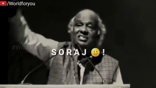 Afwah Thi Ki Meri Tabiyat Kharab Hai _ Logo Ne Puch Puch Ke Bimar Kar Diya _ Rahat Indori Shayari ( 720 X 720 )