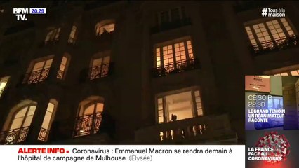 Comme tous les soirs à 20h, ce mardi les Français ont rendu hommage aux soignants