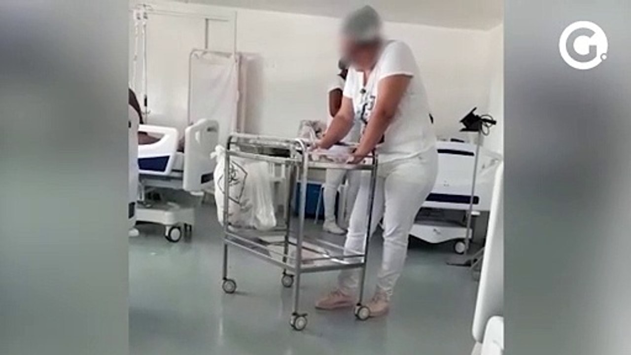 Profissionais de hospital de Vitória trabalham sem luvas e máscaras
