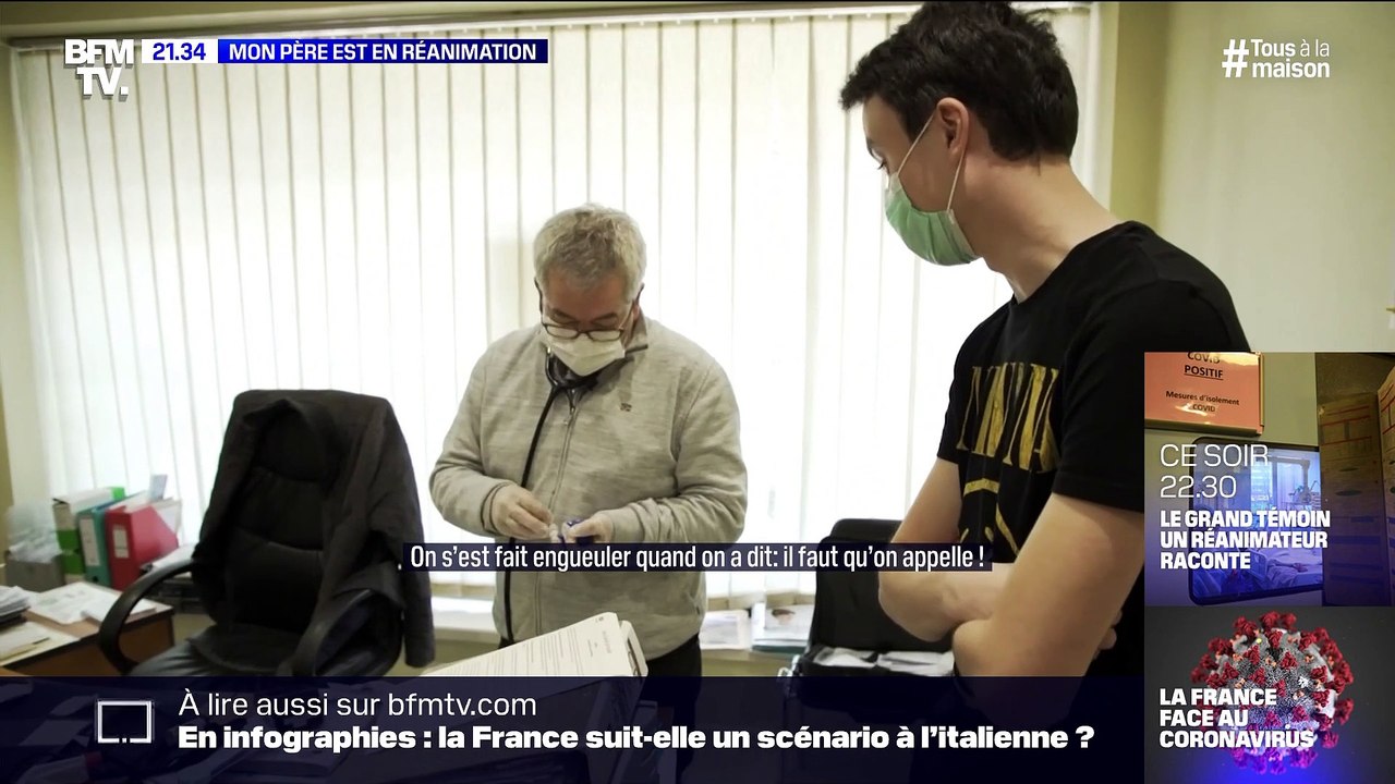 Mon père est en réanimation
