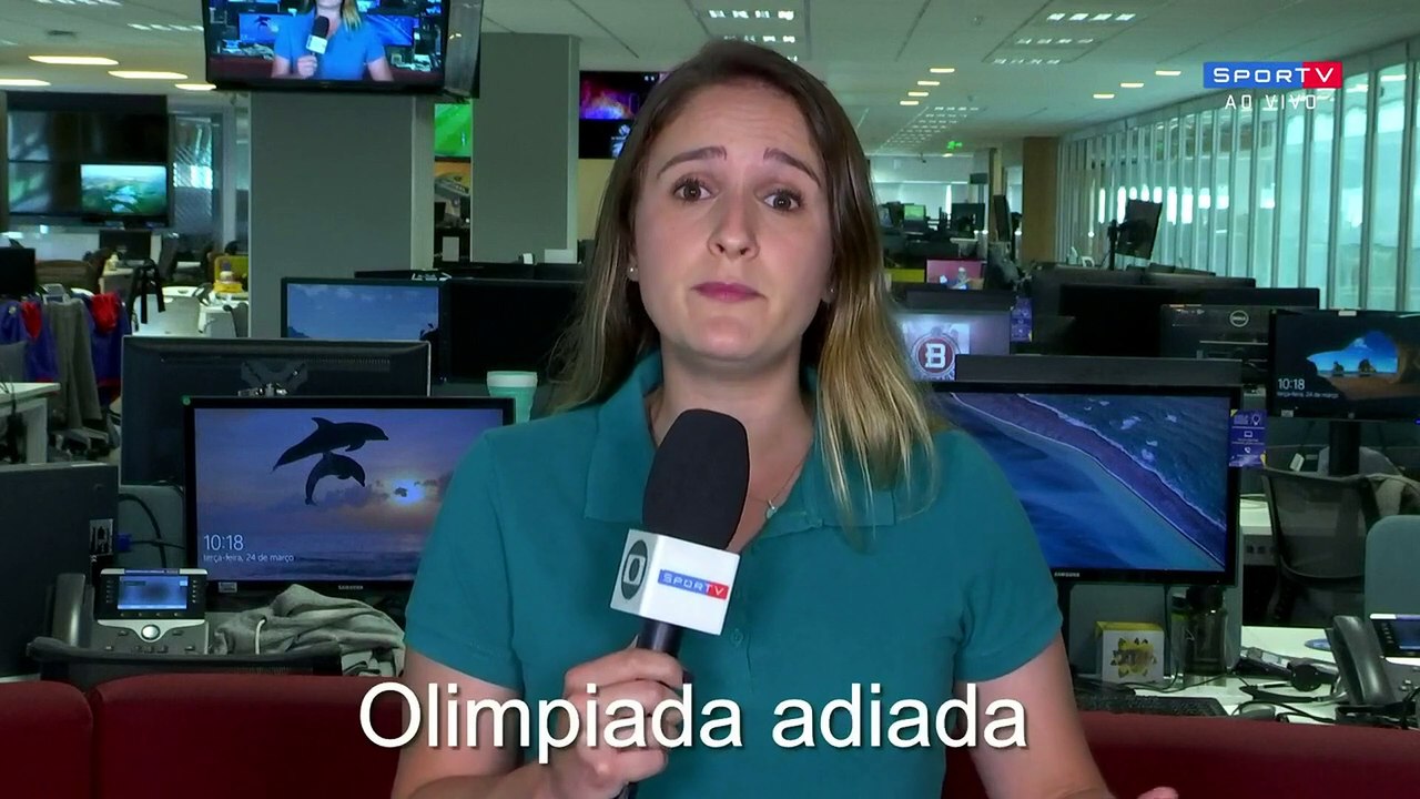 Plantão do "SporTV News": Jogos Olímpicos de Tóquio adiados (24/03/2020)