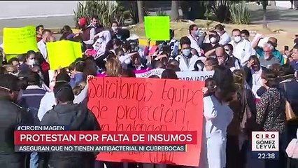 Acusan que no hay insumos en hospitales contra Coronavirus
