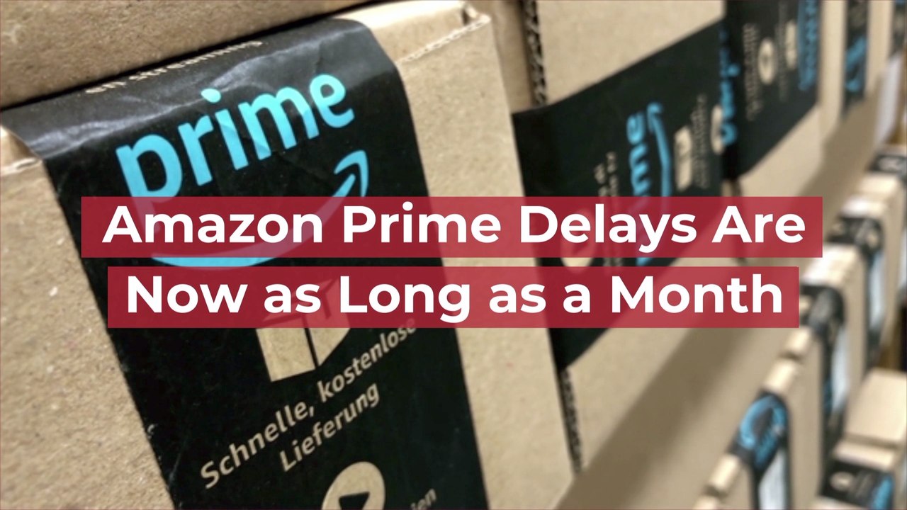 Amazon Prime Is Slowing Down