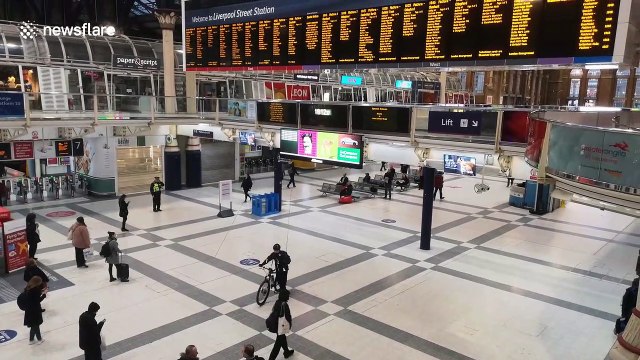 Questions over London's late lockdown mount as streets and stations are empty