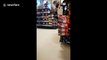 Canadian grocery store sees extraordinarily long lines amid coronavirus lockdown